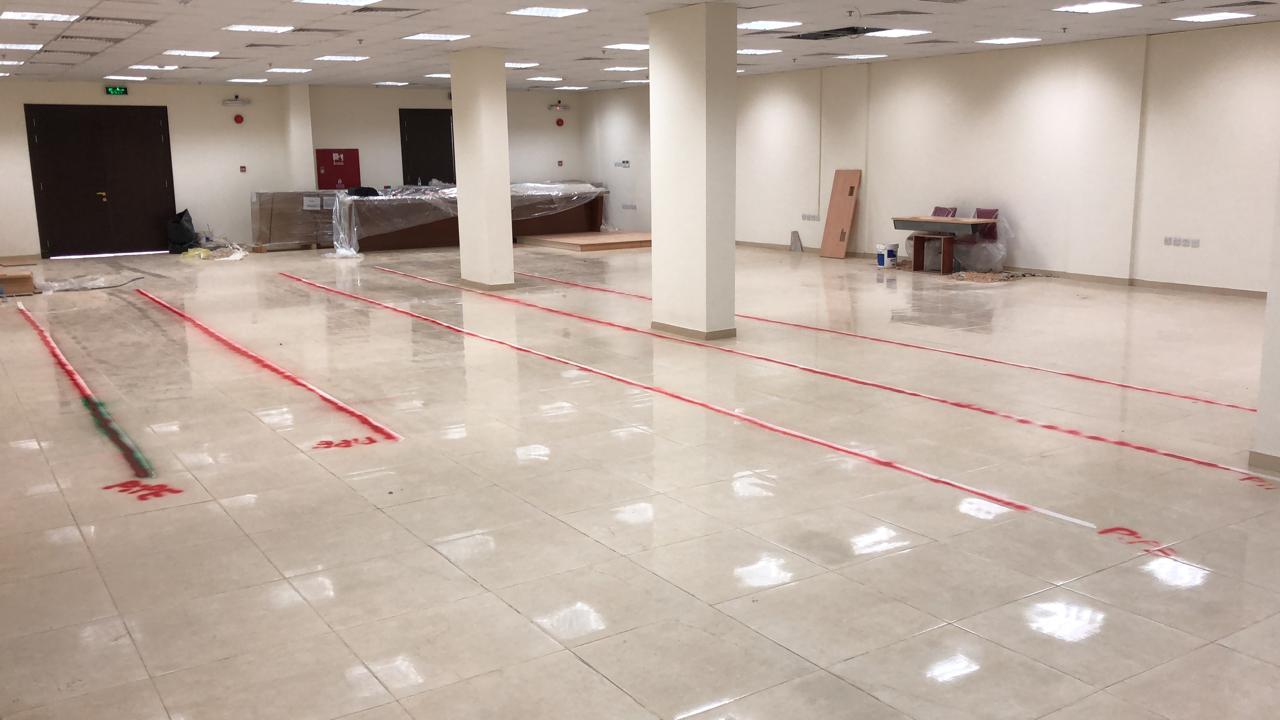 مشروع تنفيذ قاعة محاضرات
